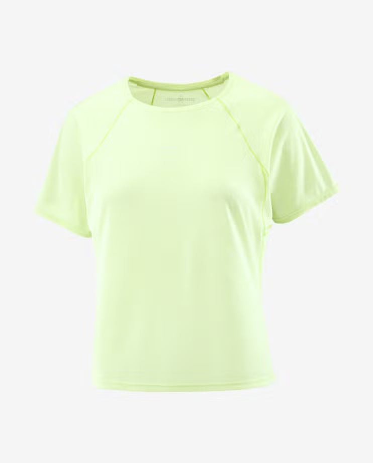 Salomon Womens SHAKEout Air Cropp SS Tee