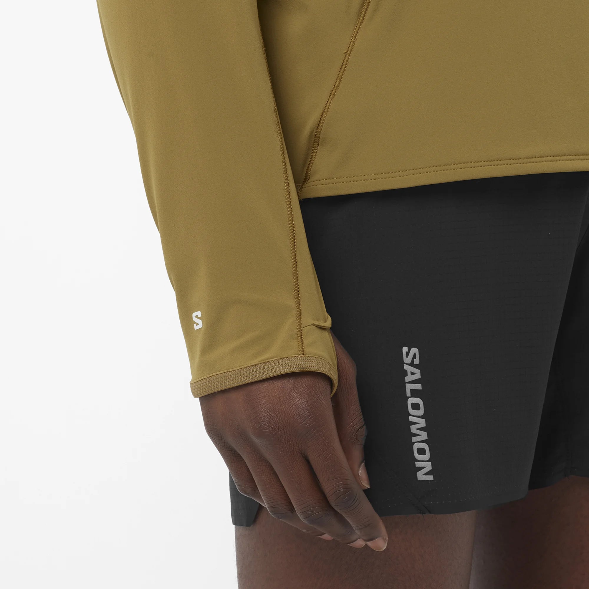 Salomon Men's Sense Aero Hybrid Half-Zip Hoodie