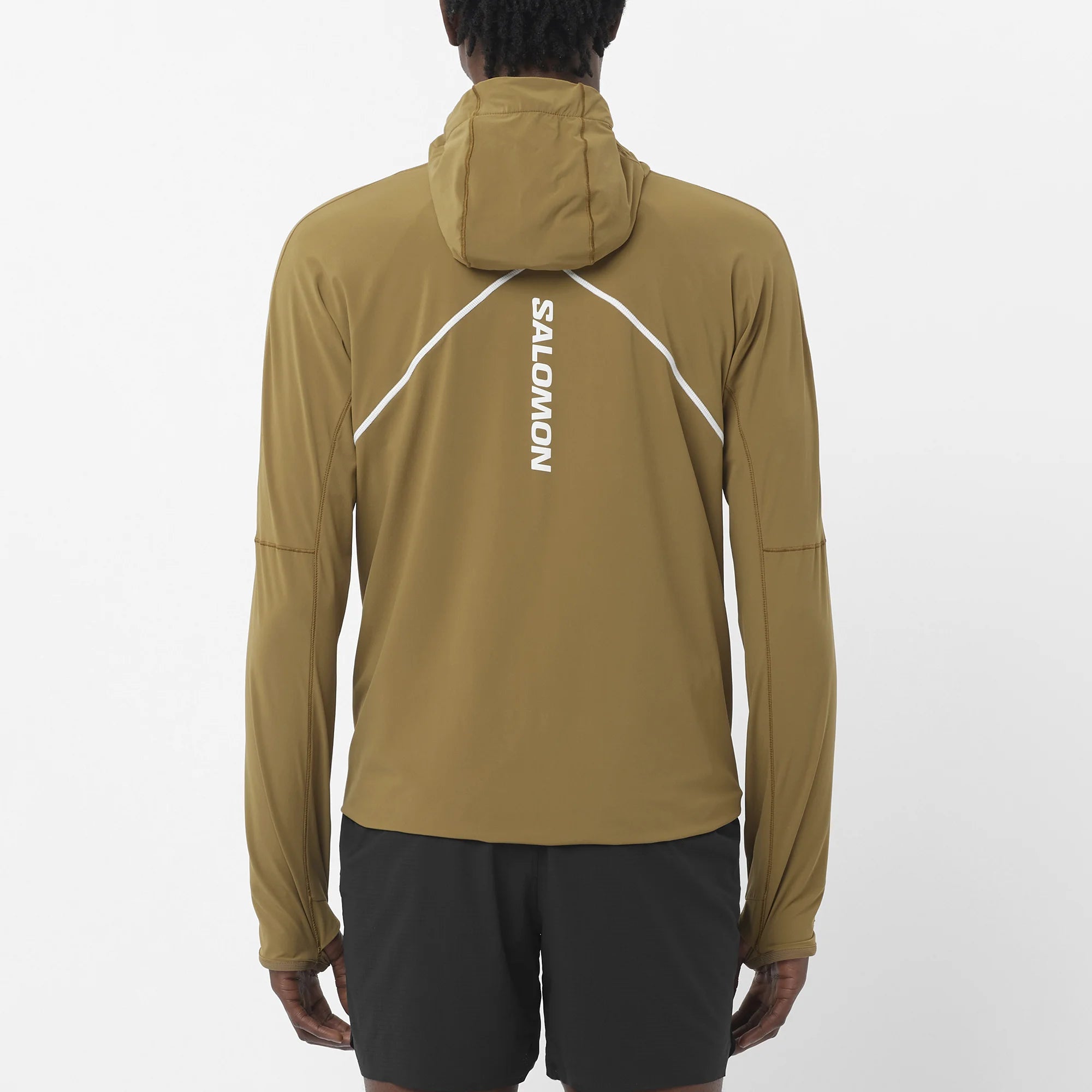 Salomon Men's Sense Aero Hybrid Half-Zip Hoodie