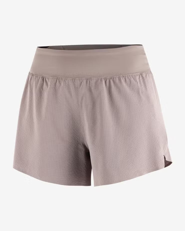 Salomon Womens Sense Aero Stow 4" Shorts