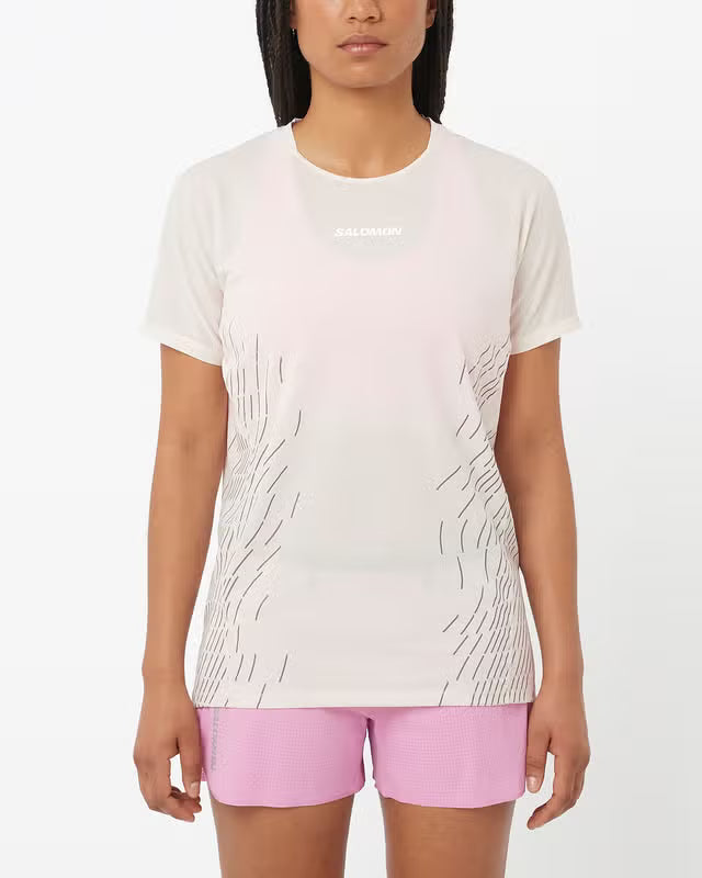 Salomon Womens Sense Aero SS Tee GFX
