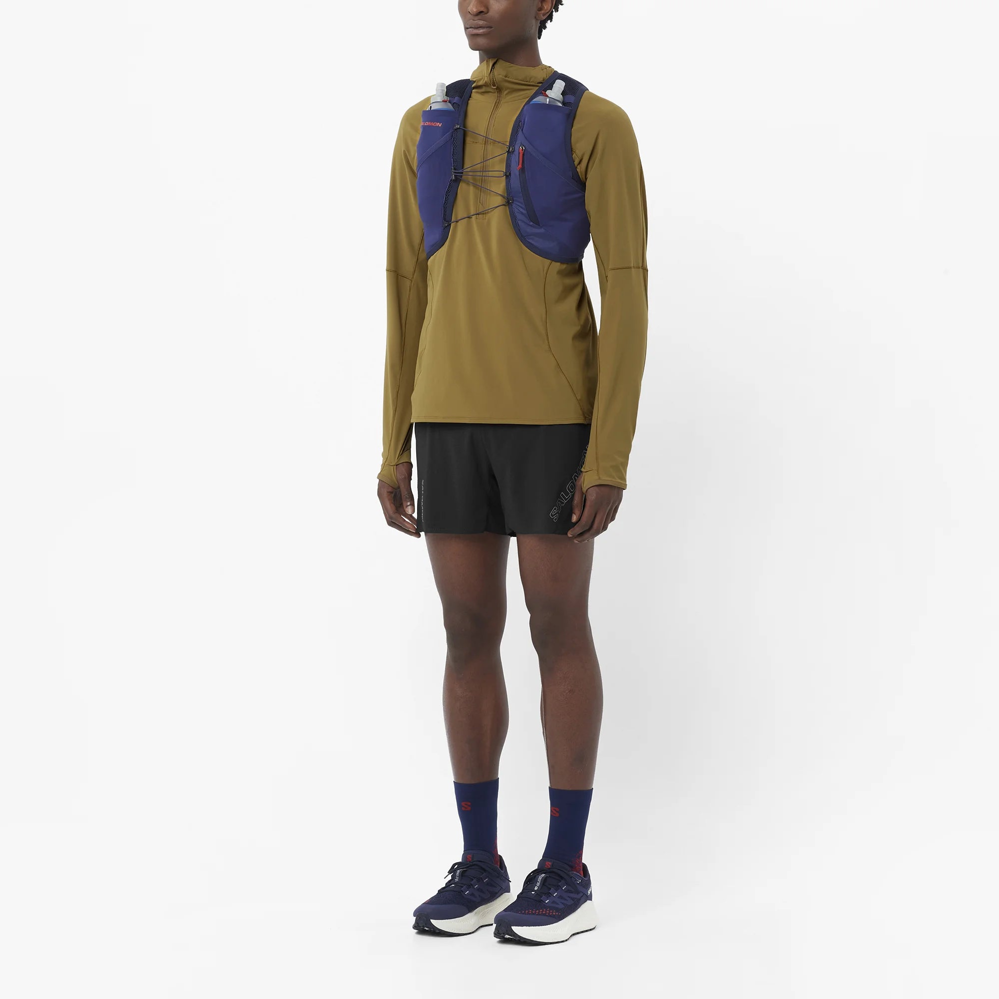 Salomon Men's Sense Aero Hybrid Half-Zip Hoodie