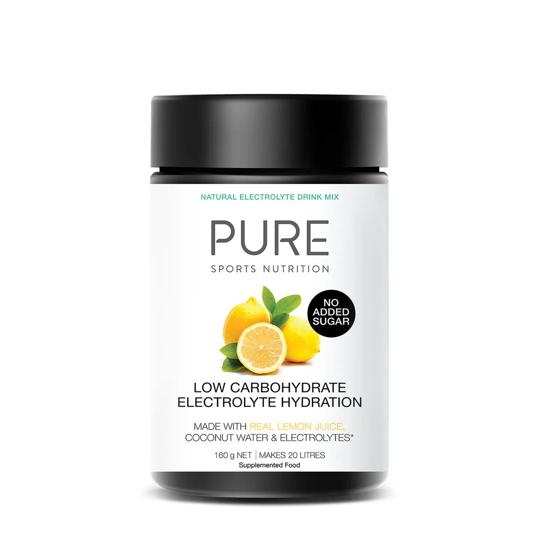 Pure Sports Nutrition Low Carb Electrolyte Drink 160g Lemon