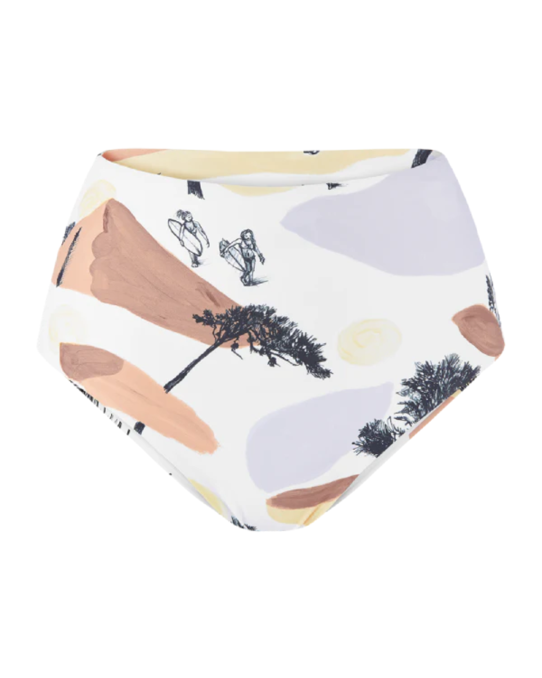 Picture Organic Clothing High Waist Print Bottoms