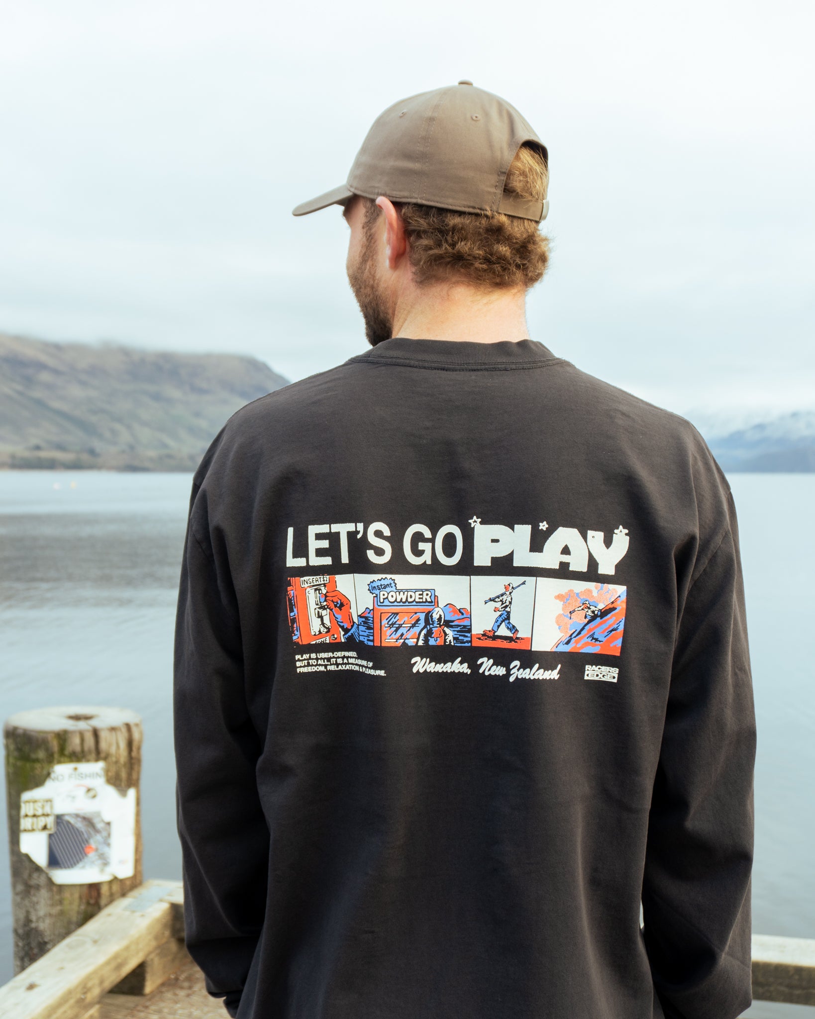 Racers Edge Unisex Instant Powder Long Sleeve T-Shirt