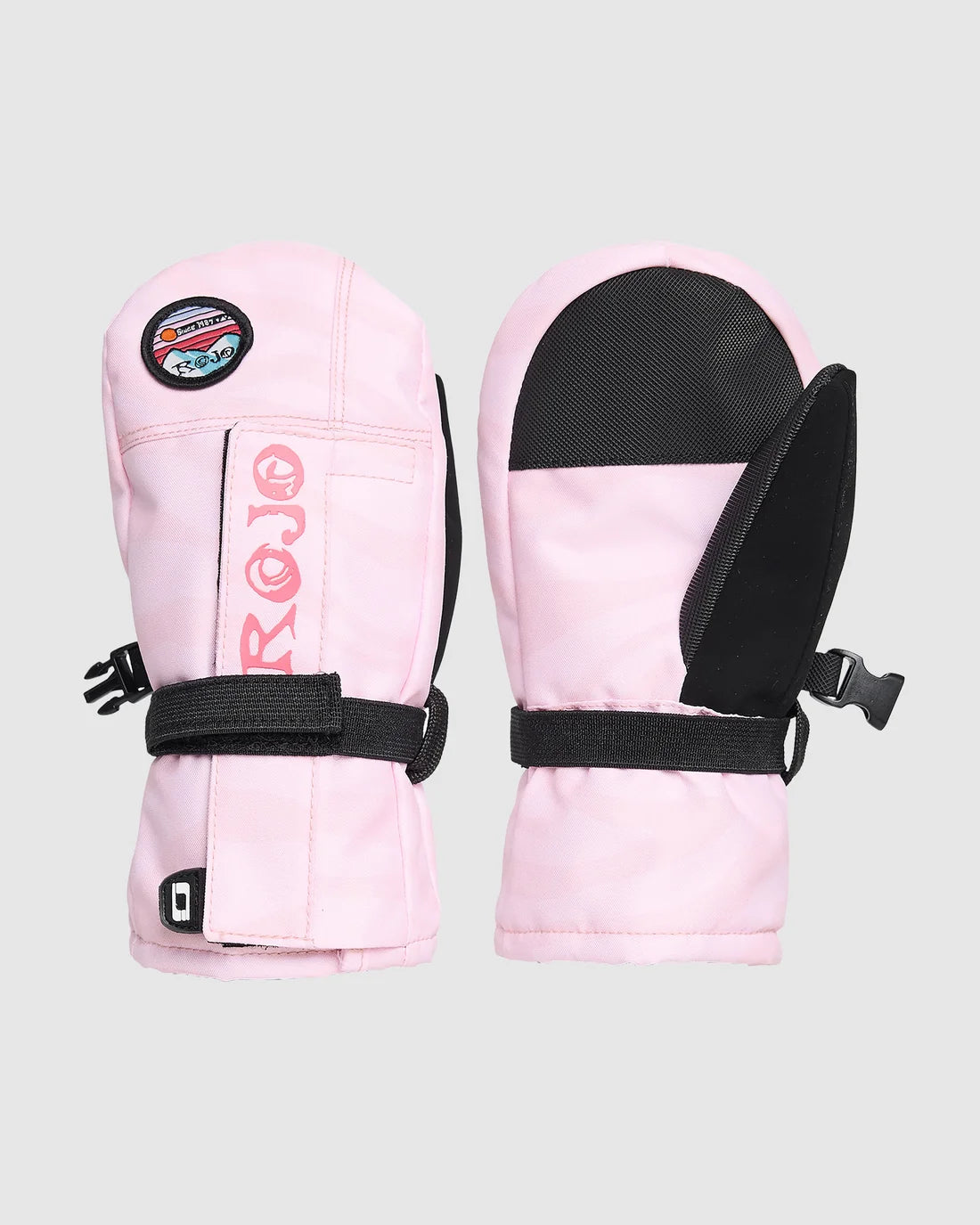 Rojo Girls Mittens 4 Kittens Zebralicious Pink-A-Boo
