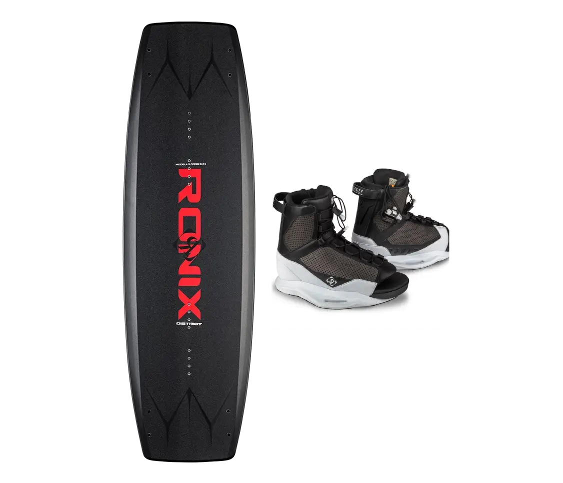 Ronix District 144 Wakeboard With Stage 2 US 7.5-11.5 Binding