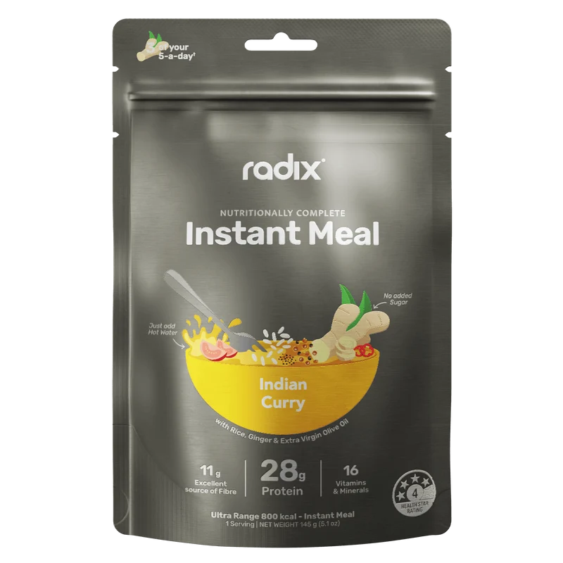 Radix ULTRA 800kcal Meal 159g Indian Curry