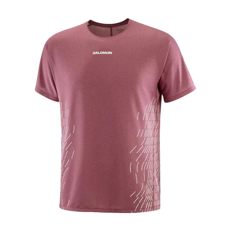 Salomon Men's Sense Aero GFX Short-Sleeved Tee