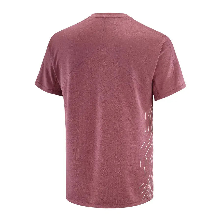 Salomon Men's Sense Aero GFX Short-Sleeved Tee