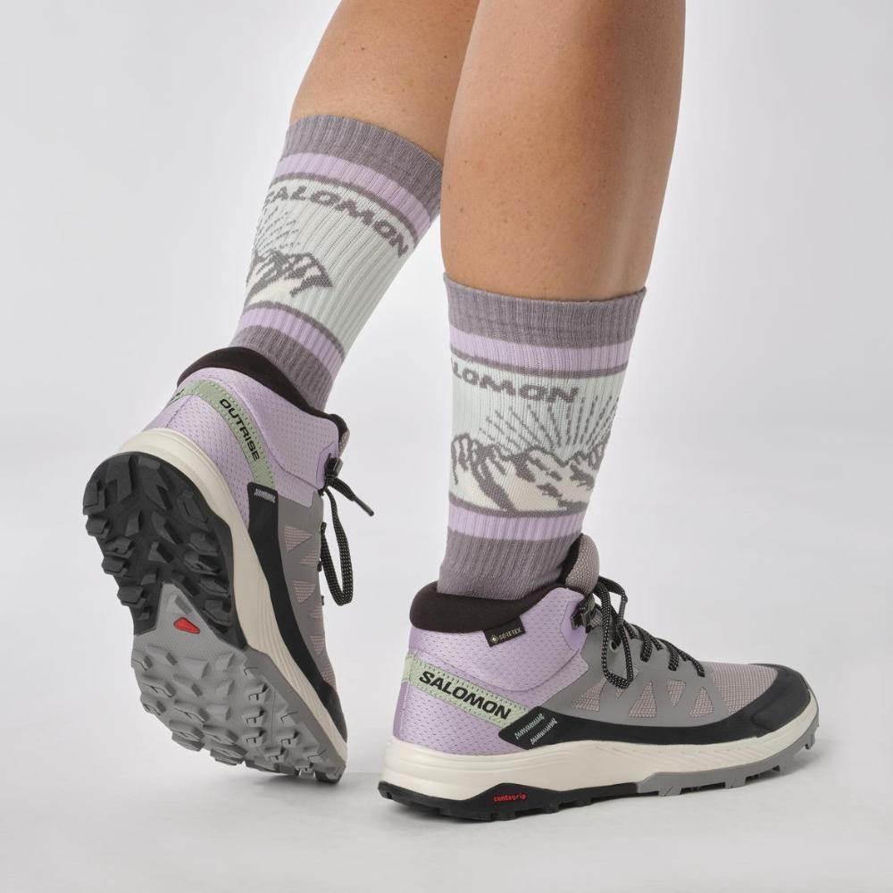 Salomon Womens Outrise Mid GTX Shoes