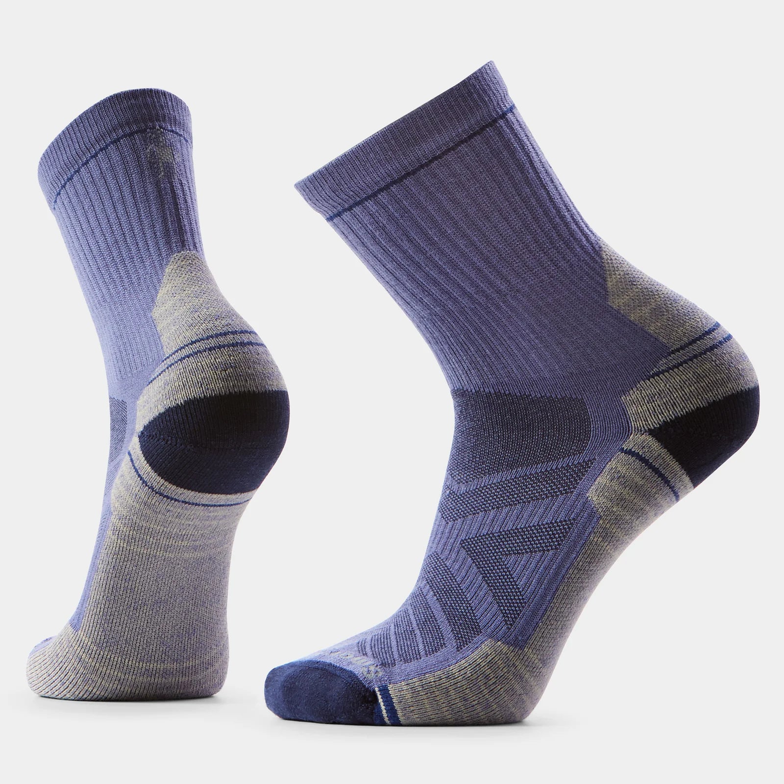 Smartwool Hike Light Cushion Mid Crew Socks Nightfall Blue