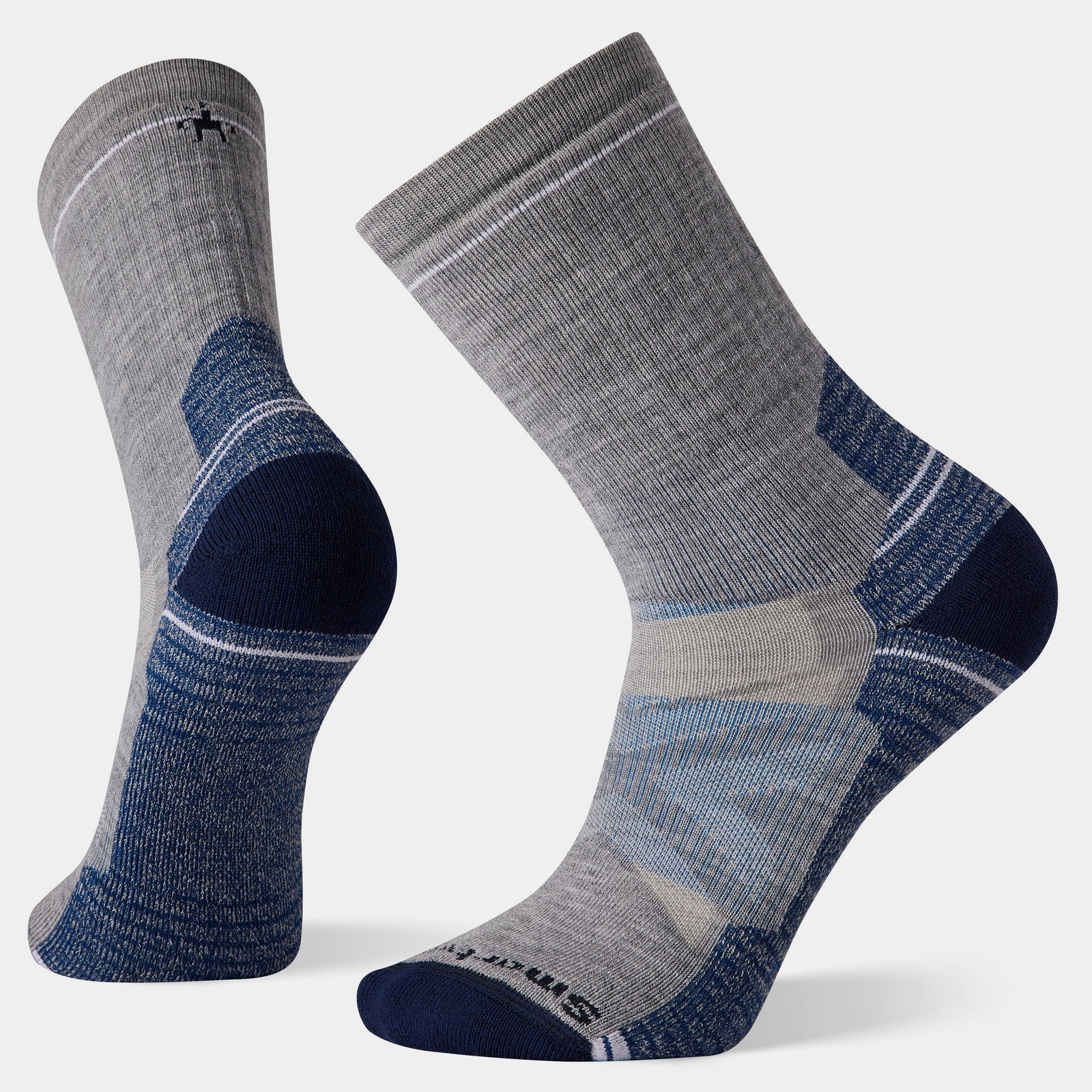 Smartwool Hike Full Cushion Crew Socks Light Gray