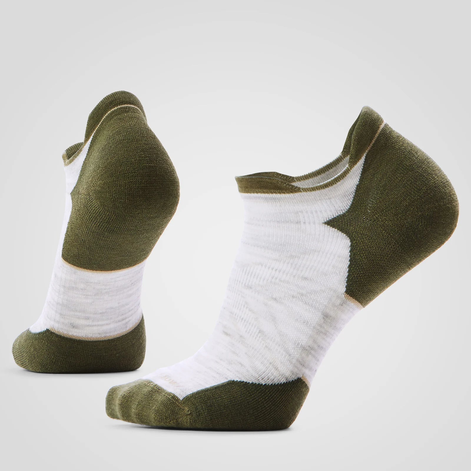 Smartwool Run Targeted Cushion Low Ankle Socks Ash-Winter Moss