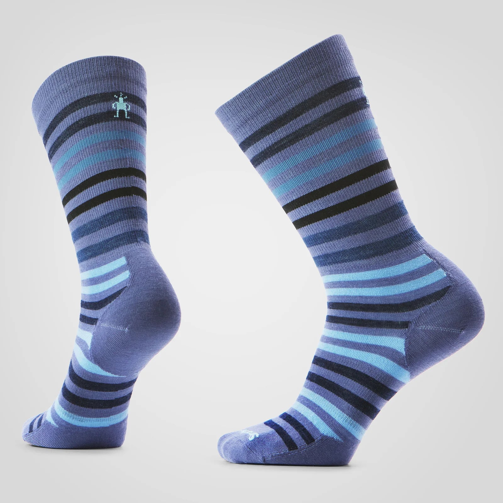Smartwool Everyday Spruce Street Crew Socks Nightfall Blue