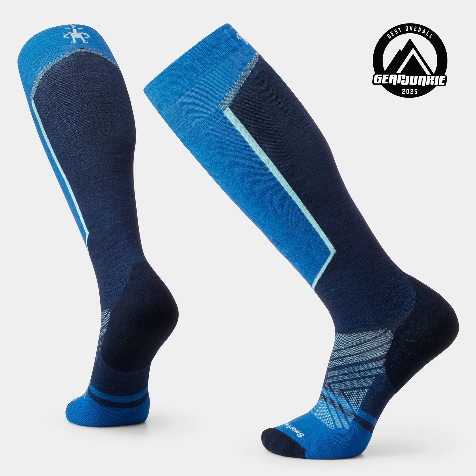 Smartwool Ski Targeted Cushion OTC Socks Laguna Blue