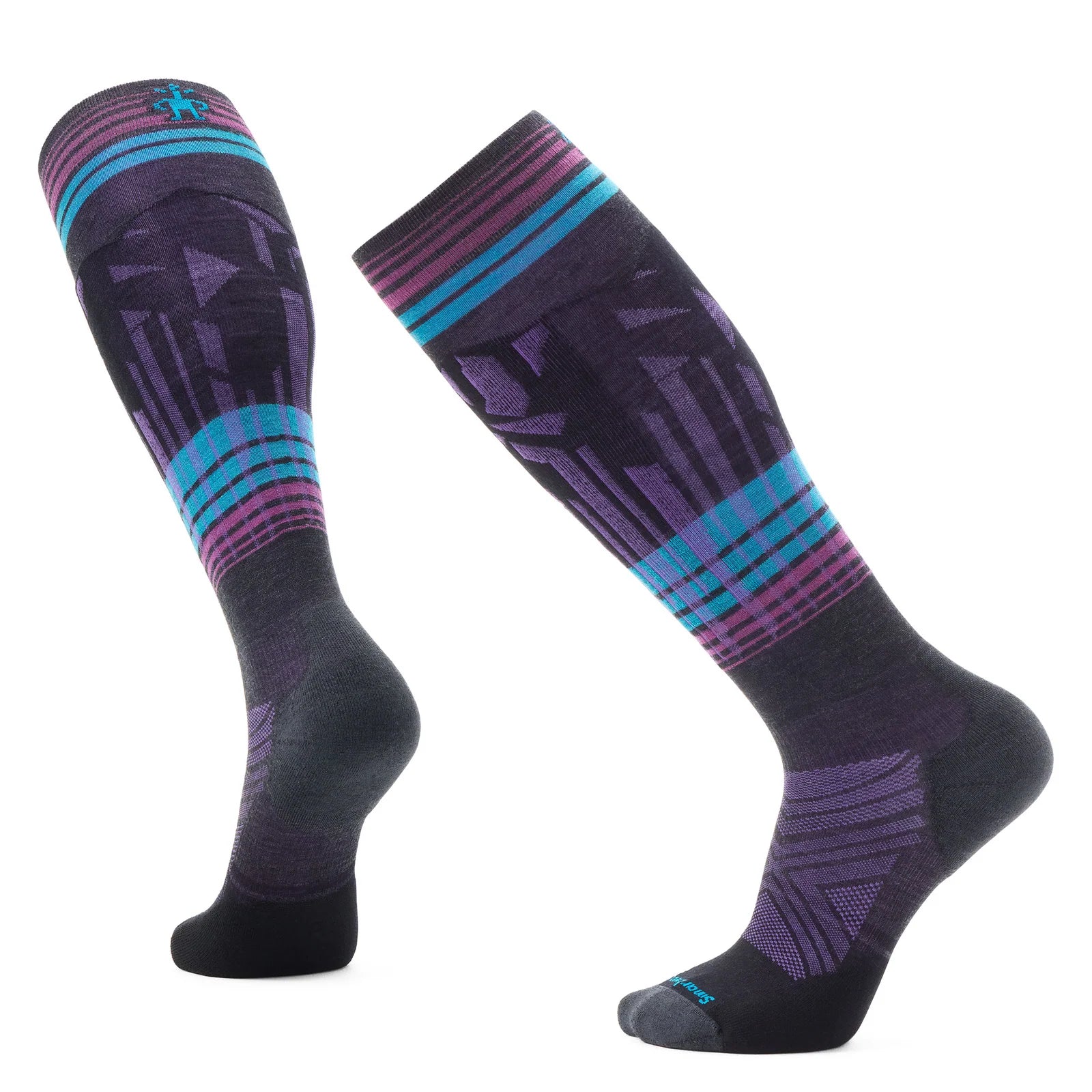 Smartwool Mens Ski Targeted Cushion Print Socks X Large Charcoal