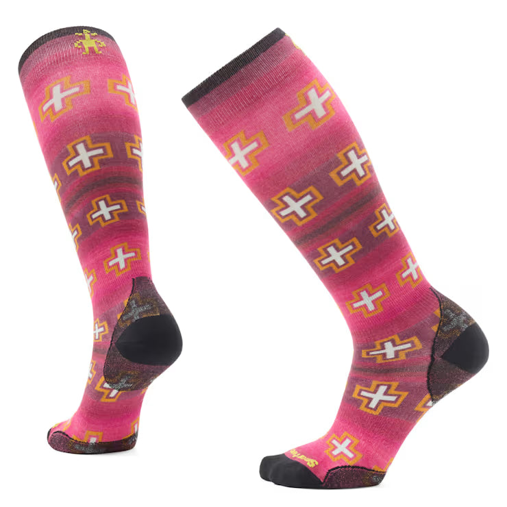 Smartwool Womens Ski Zero Cushion Print Socks