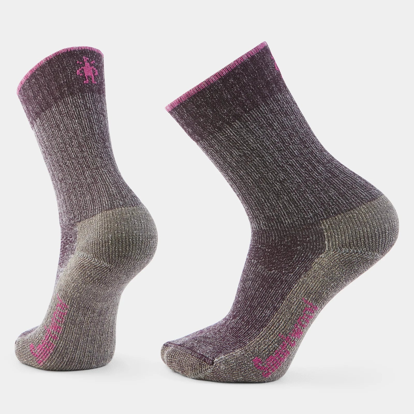 Smartwool Hike Classic Edition Light Cushion Second Cut Crew Socks Purple Iris