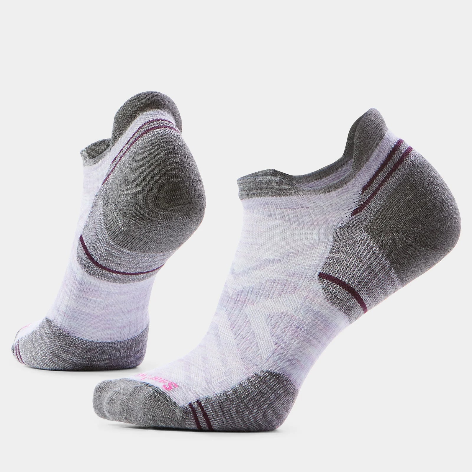 Smartwool Womens Hike Targeted Cushion Low Ankle Socks Purple Eclipse