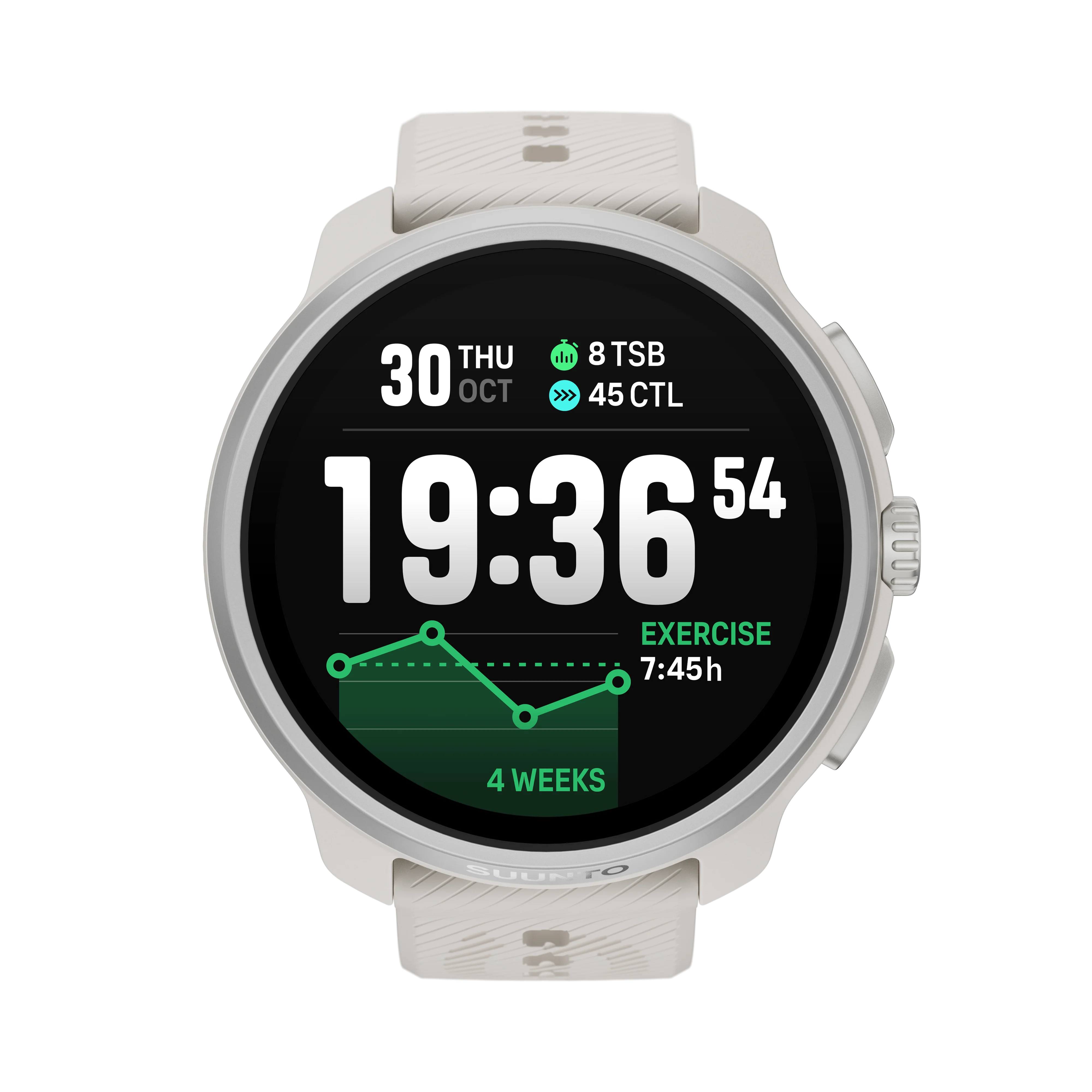 Suunto Race 2 GPS Watch Feather Grey