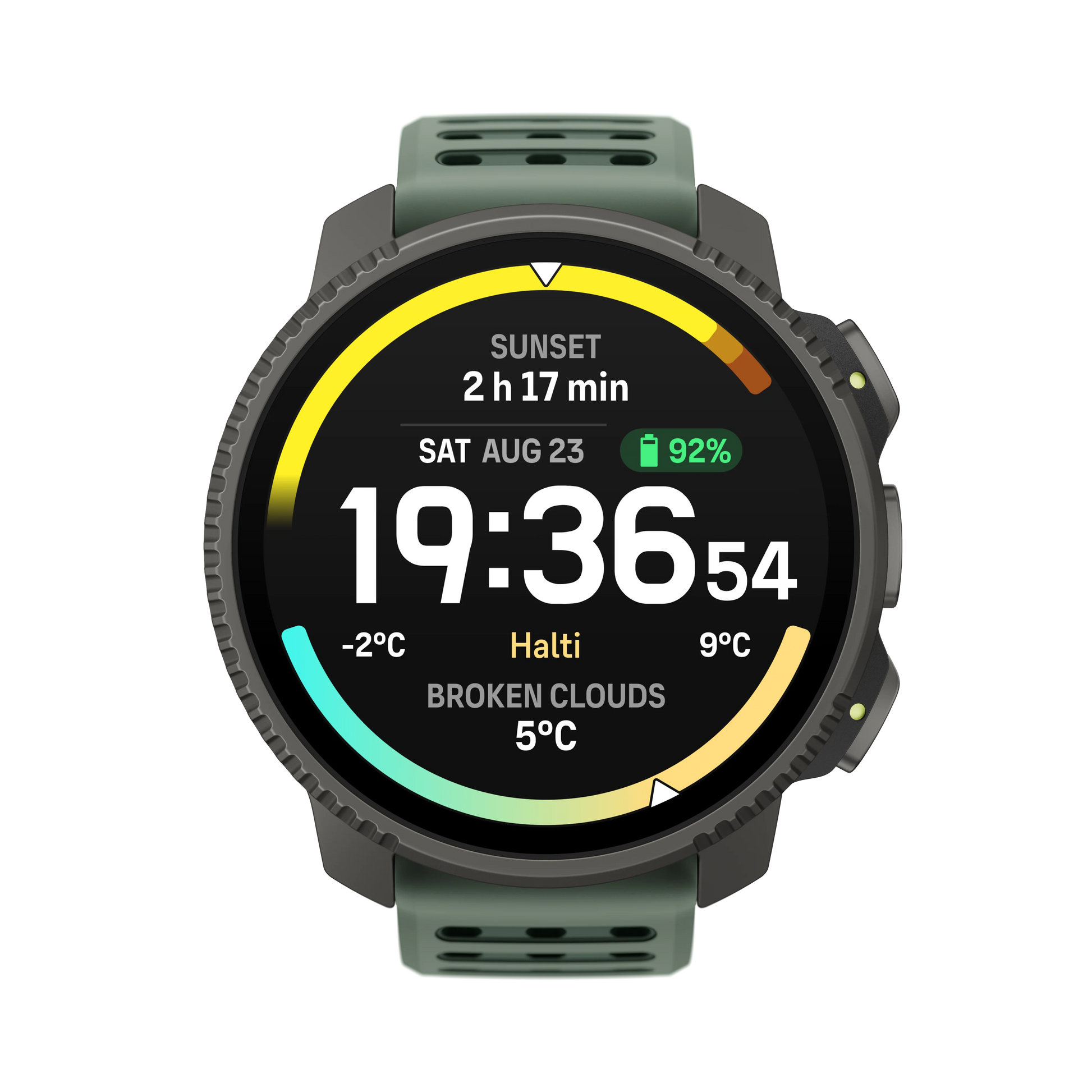 Suunto Vertical 2 GPS Watch Sage - Titanium Bevel