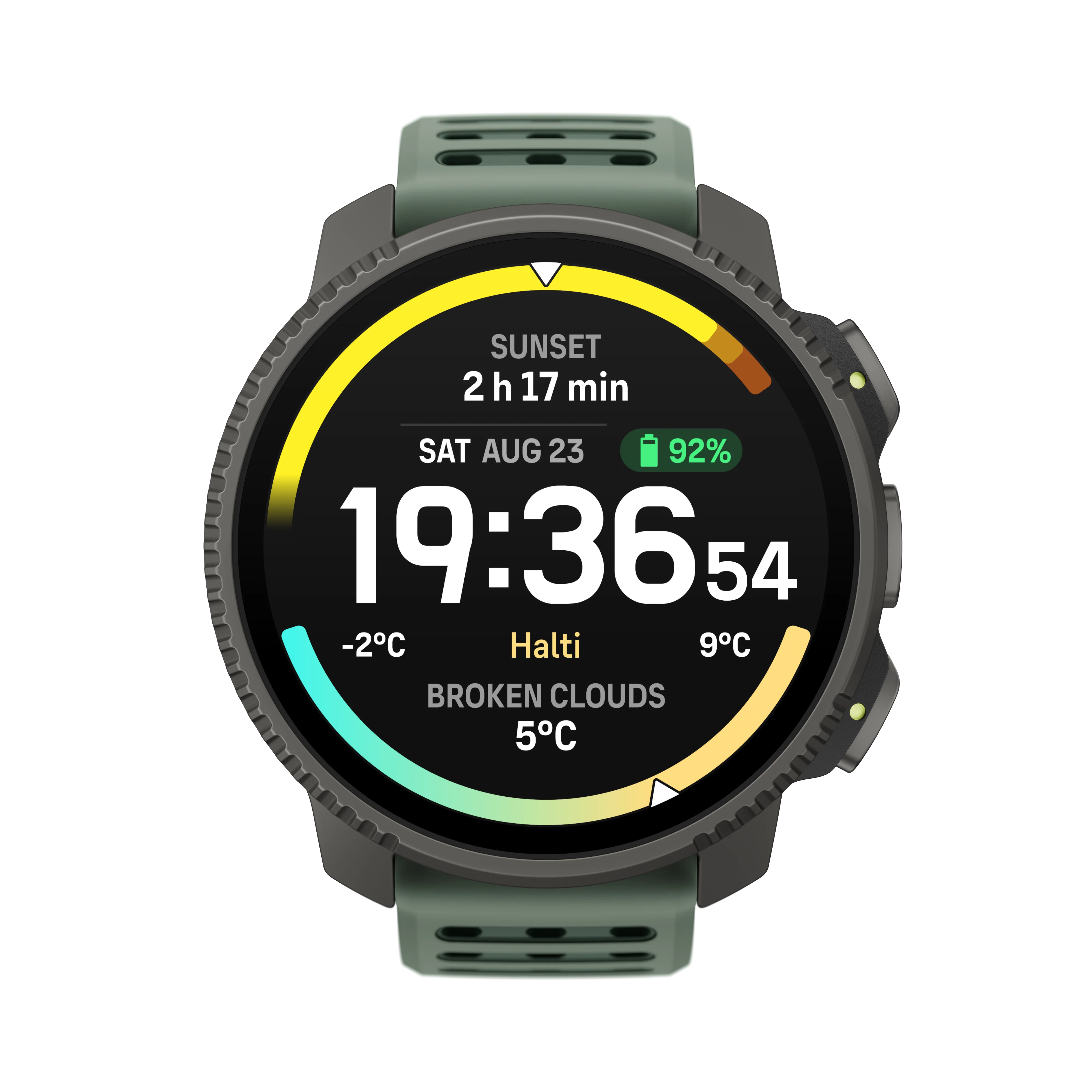 Suunto Vertical 2 GPS Watch Sage - Titanium Bevel