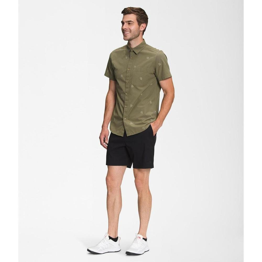 The North Face Mens S/S Baytrail Jacquard Shirt