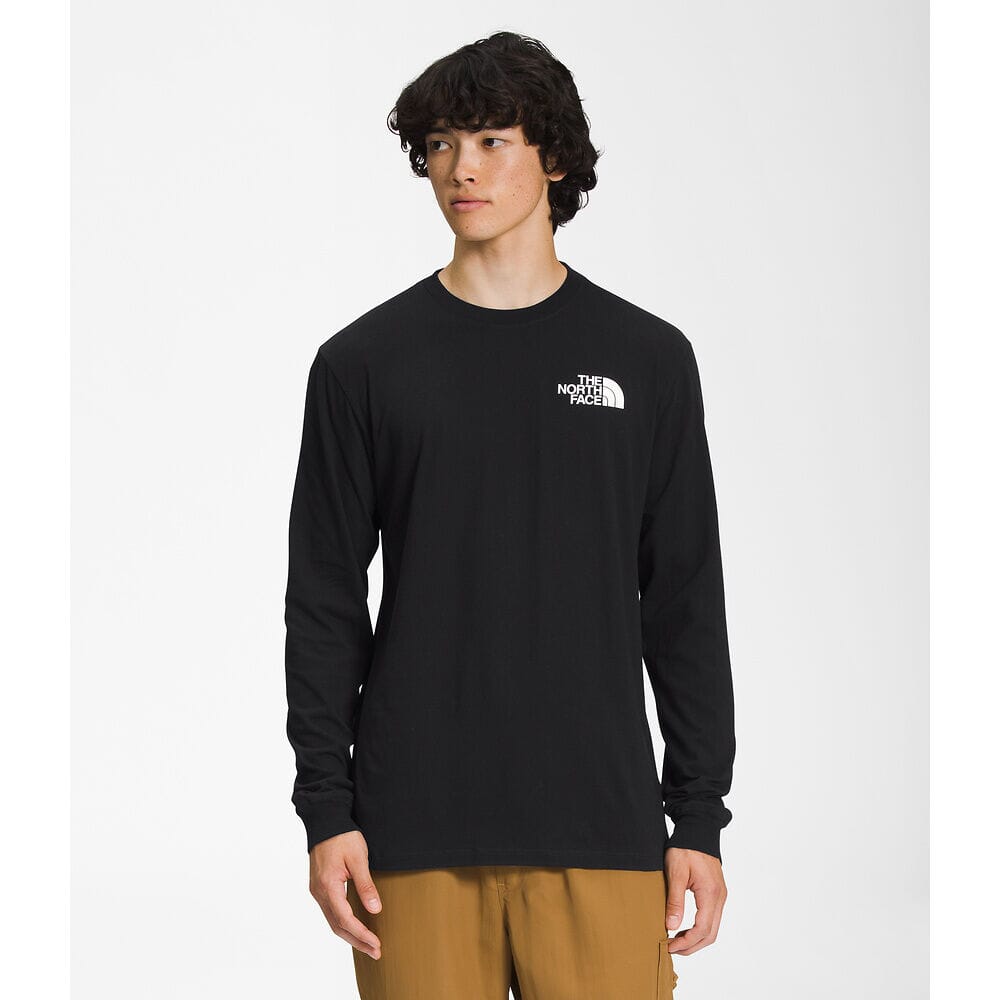 TNF Mens Long-Sleeve Box NSE Tee