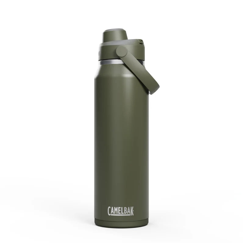 CamelBak Thrive Chug Bottle, Insulated Stainless Steel 1L Moss