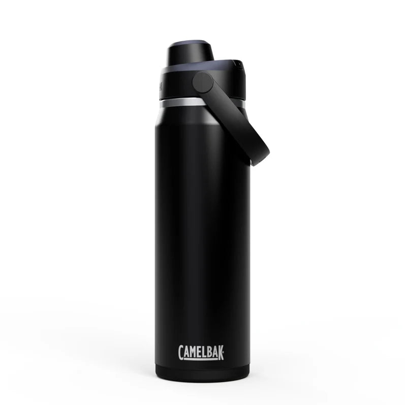 CamelBak Thrive Chug Bottle, Insulated Stainless Steel 750ml Black