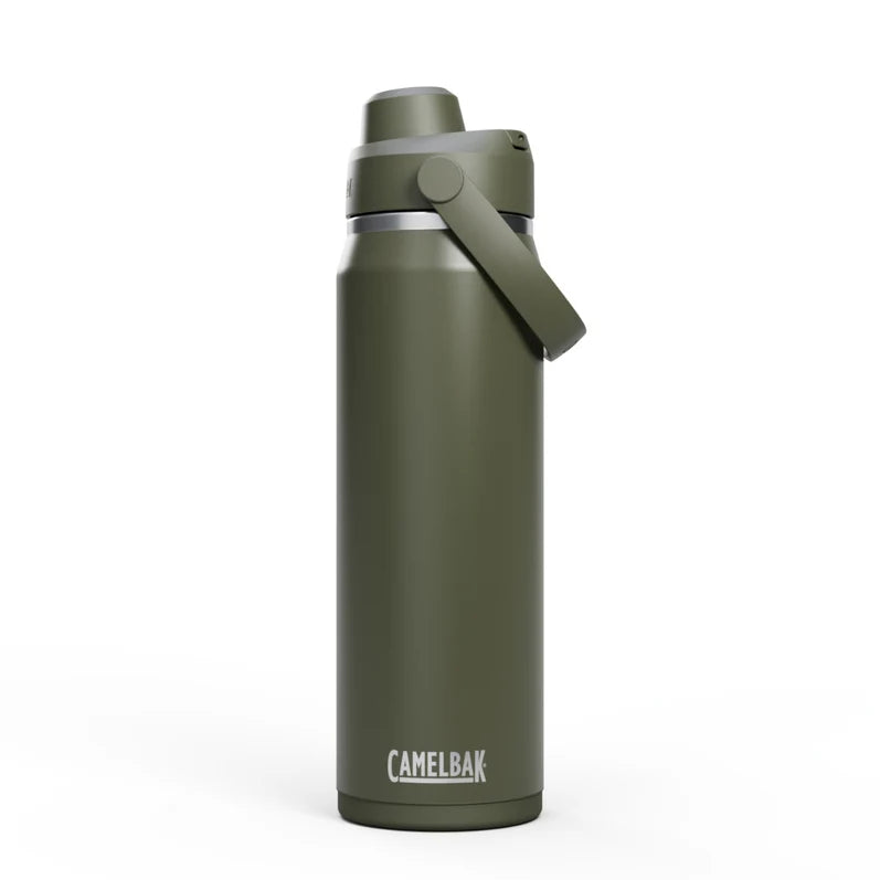 CamelBak Thrive Chug Bottle, Insulated Stainless Steel 750ml Moss
