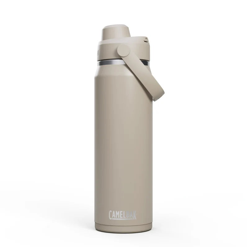CamelBak Thrive Chug Bottle, Insulated Stainless Steel 750ml Stone