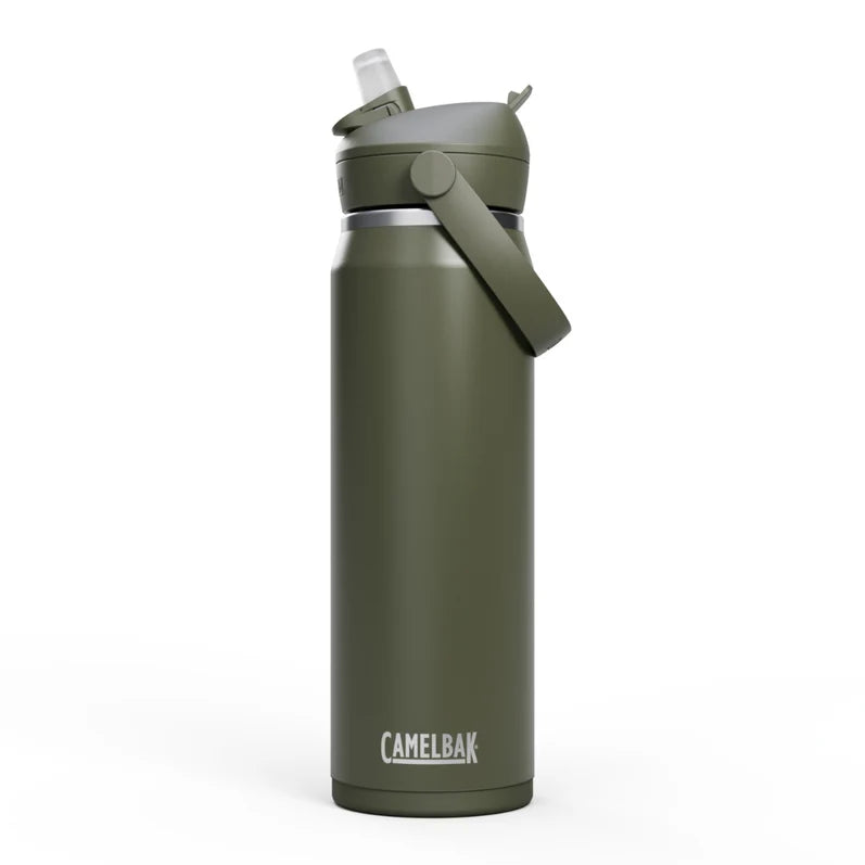 CamelBak Thrive Flip Straw Bottle, Insulated Stainless Steel