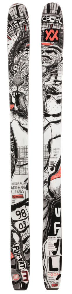 Volkl Revolt 114 Flat Skis