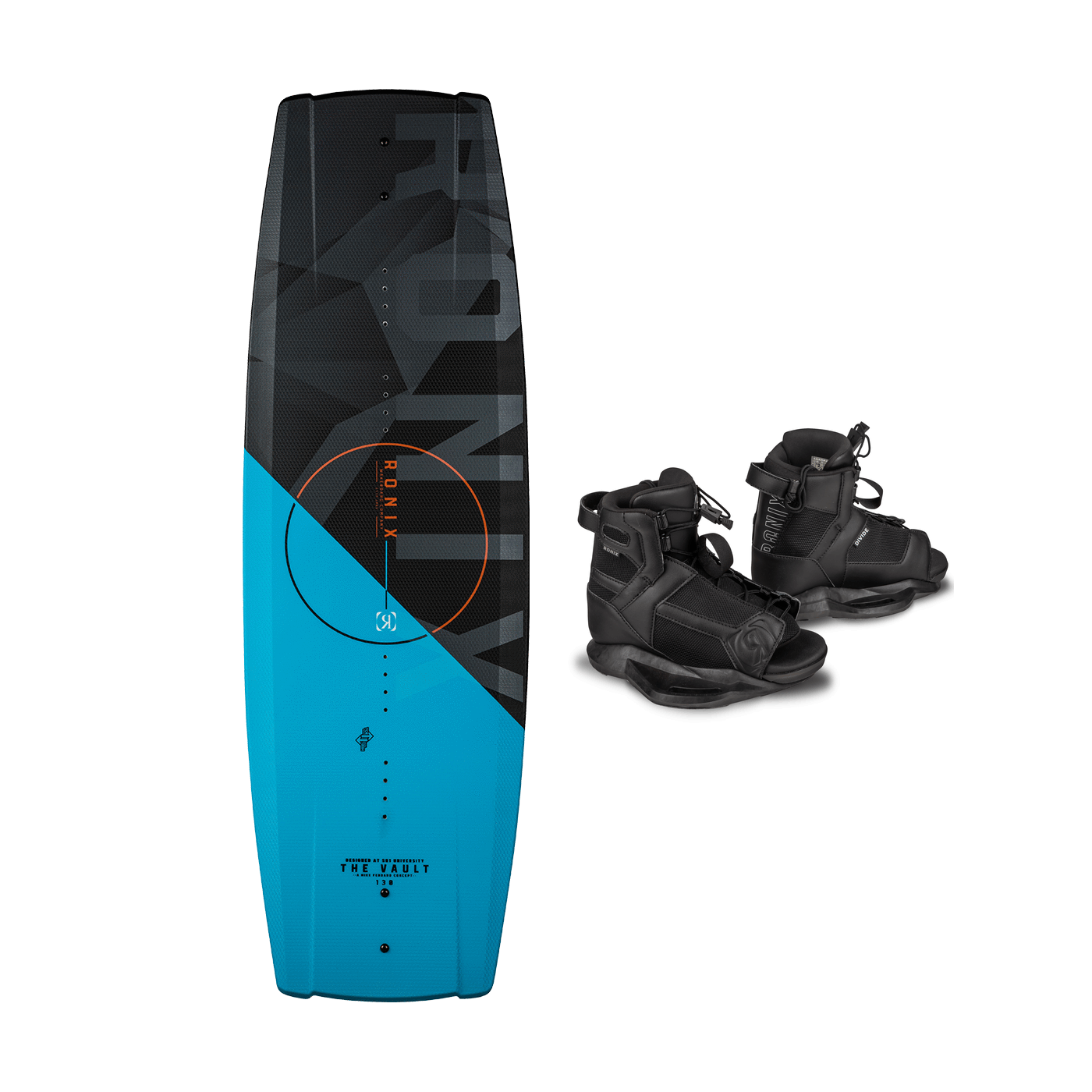 Ronix Vault 125 Wakeboard With Stage 1 US 5-8.5 Binding