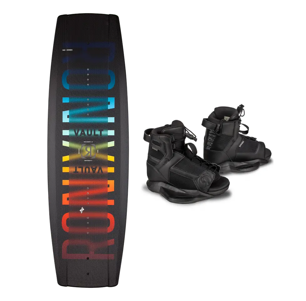Ronix Vault 145 Wakeboard With Stage 1 US 10.5-14.5 Binding