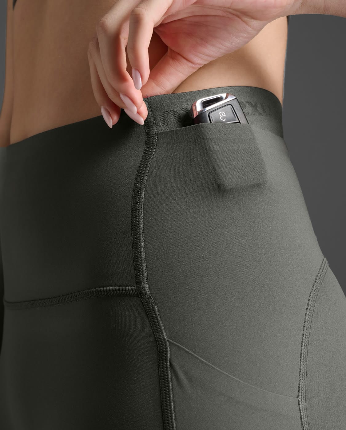 2XU Womens Form Stash Hi-Rise Comp Tight