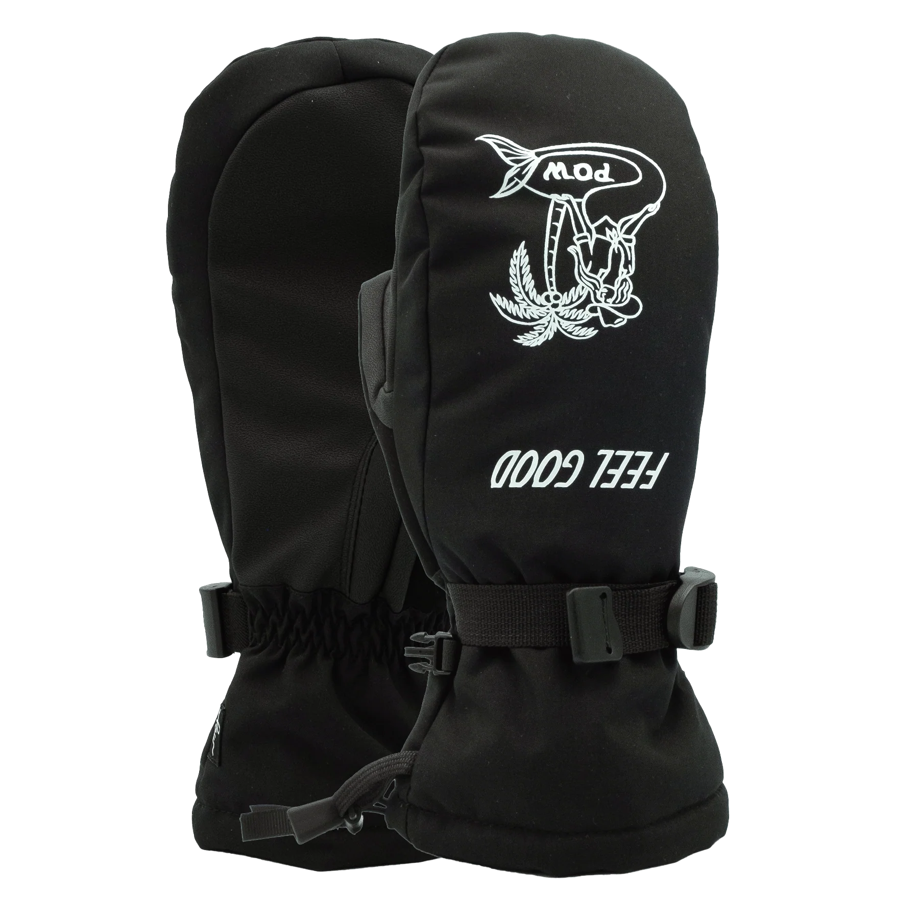 POW Women's Falon Mitts Black Feel Good