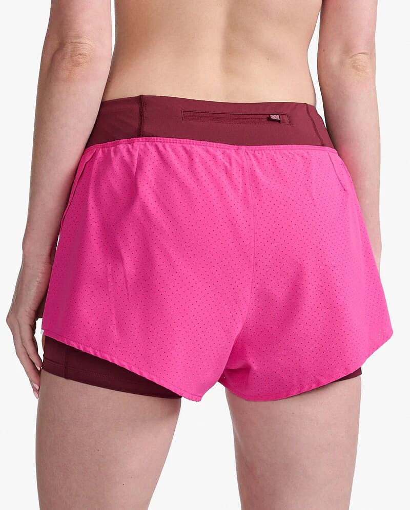 2xu Womens Aero 2-in-1 4 Inch Shorts