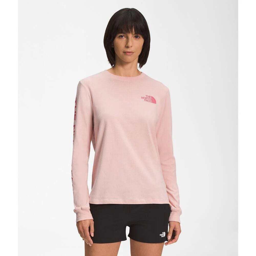 The North Face Womens Long-Sleeve Sleeve Hit Graphic Tee