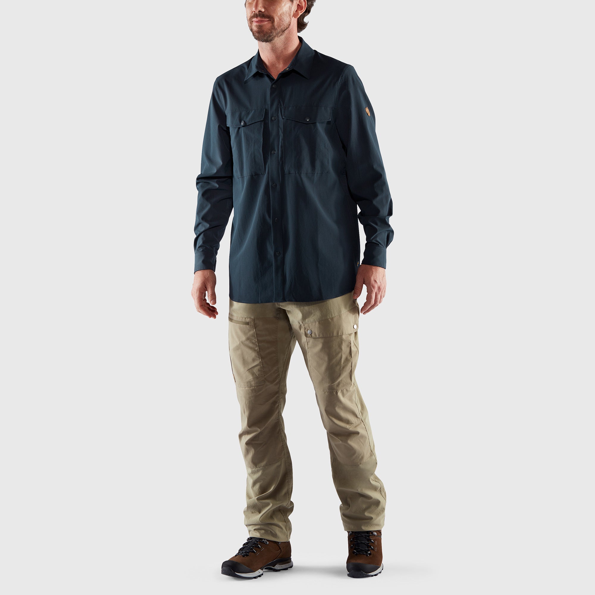 Fjallraven Men's Abisko Long-Sleeved Trekking Shirt