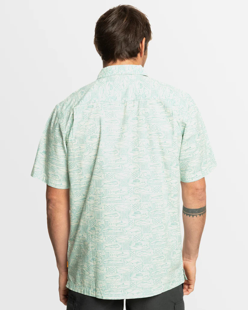 Quiksilver HANA BAY MENS BUTTON SHIRT SS