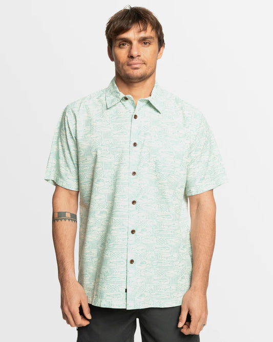 Quiksilver HANA BAY MENS BUTTON SHIRT SS