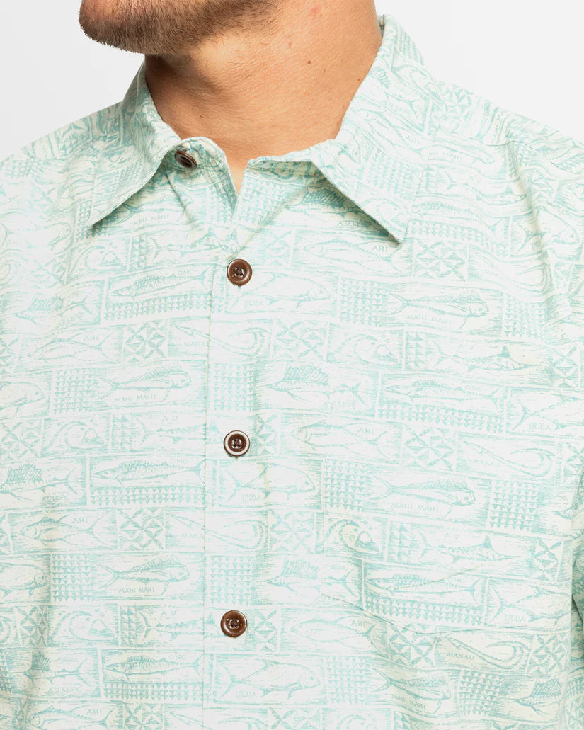 Quiksilver HANA BAY MENS BUTTON SHIRT SS