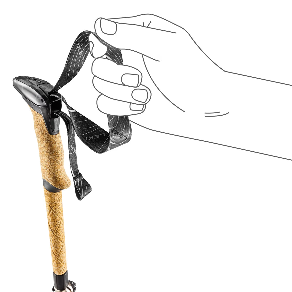Leki Makalu FX Carbon AS Compact Hiking Poles