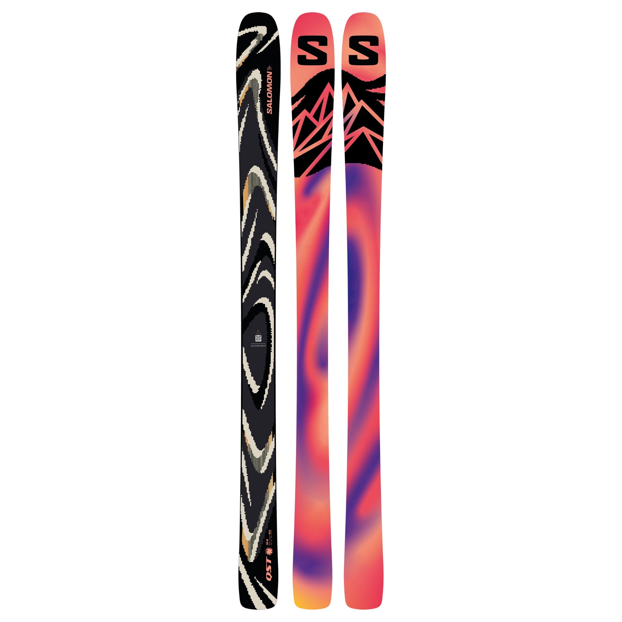 Salomon N Qst 94 Flat Skis