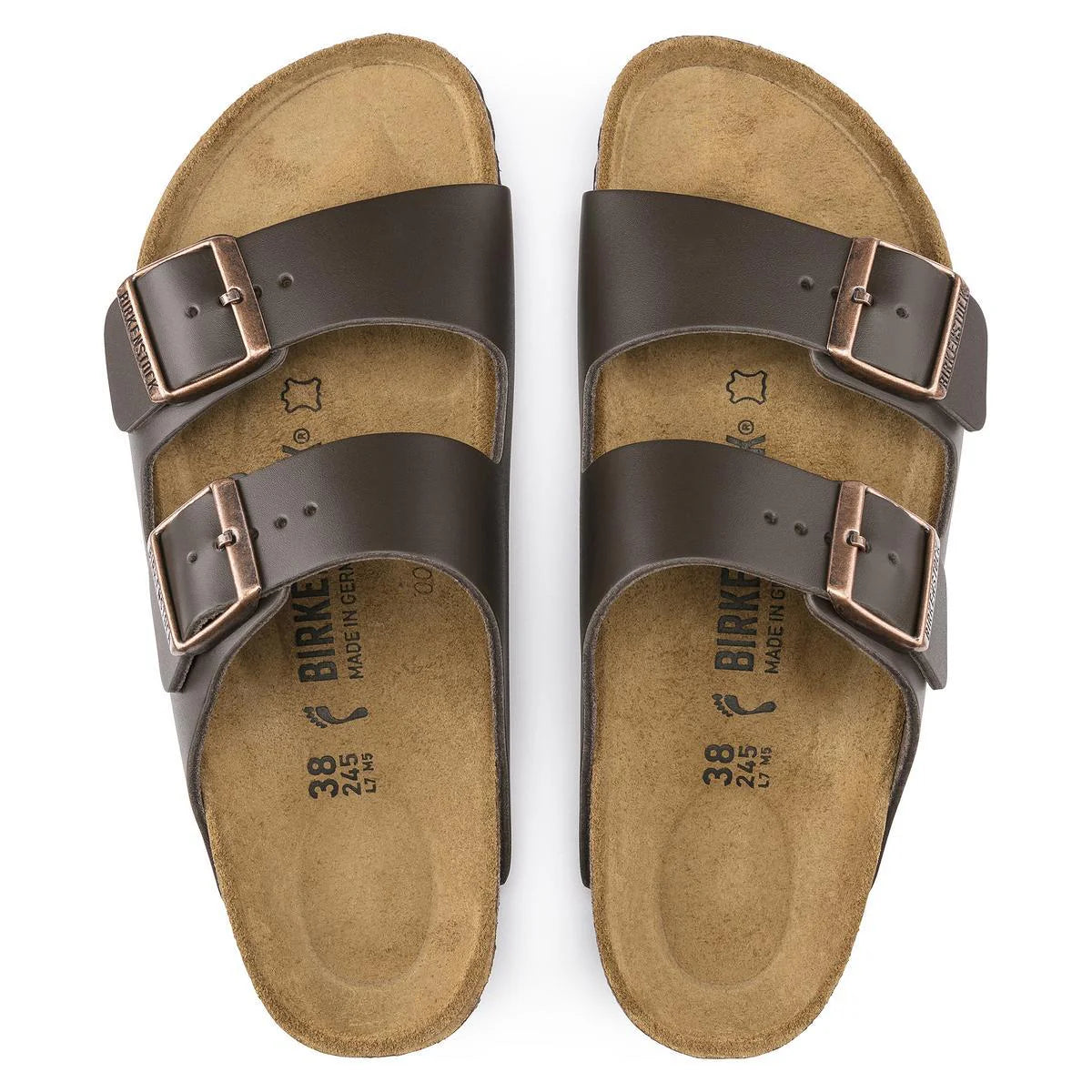 Birkenstock Arizona Smooth Leather (Regular) Sandal