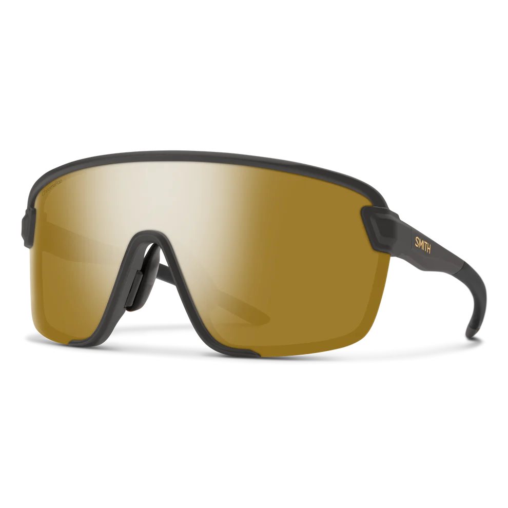 Smith Bobcat Sunglasses CP Polarized Bronze Mirror Clear Matte Gravy