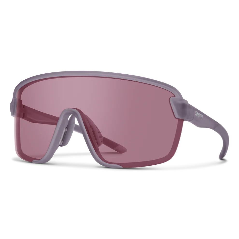 Smith Bobcat Sunglasses CP Low Light Rose Clear Matte Meteorite Crystal
